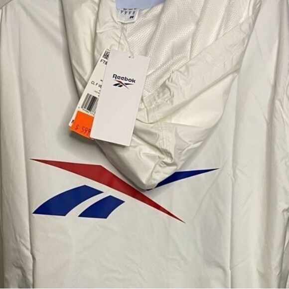 Reebok CL F Vector Windbreaker Women's Size M - Picture 3 of 5